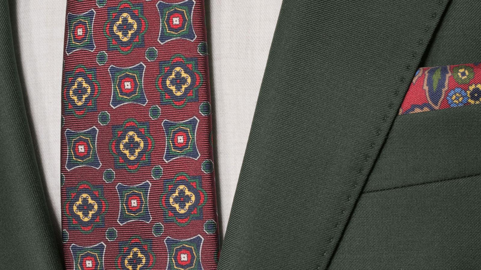 Solid Dark Green Suit - slider image 1