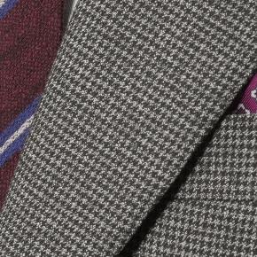 Dark Grey Houndstooth Blazer - thumbnail image 1