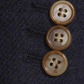 Navy Wool & Cashmere Blazer - thumbnail image 2