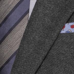 Charcoal Wool & Cashmere Blazer - thumbnail image 1