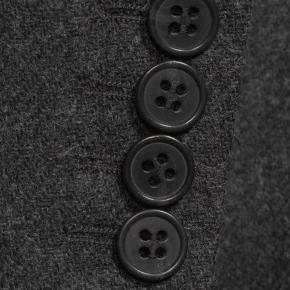 Charcoal Wool & Cashmere Blazer - thumbnail image 2