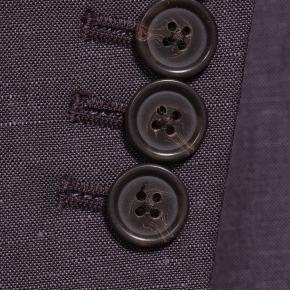 Plum Wool & Linen Suit - thumbnail image 2