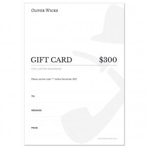 $300 / € 280 Gift e-Card - thumbnail image 1