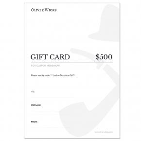 $500 / € 465 Gift e-Card - thumbnail image 1