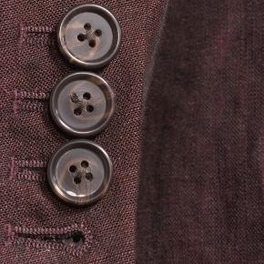 Burgundy Linen Suit - thumbnail image 2