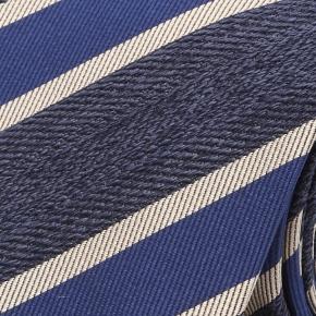 Navy & Royal Blue Silk Tie - thumbnail image 2