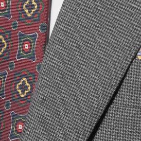 Dark Grey Micro Houndstooth Suit - thumbnail image 1