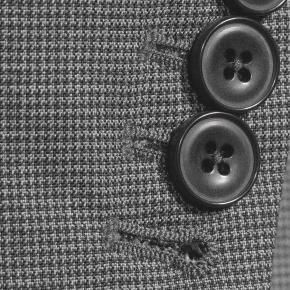 Dark Grey Micro Houndstooth Suit - thumbnail image 2