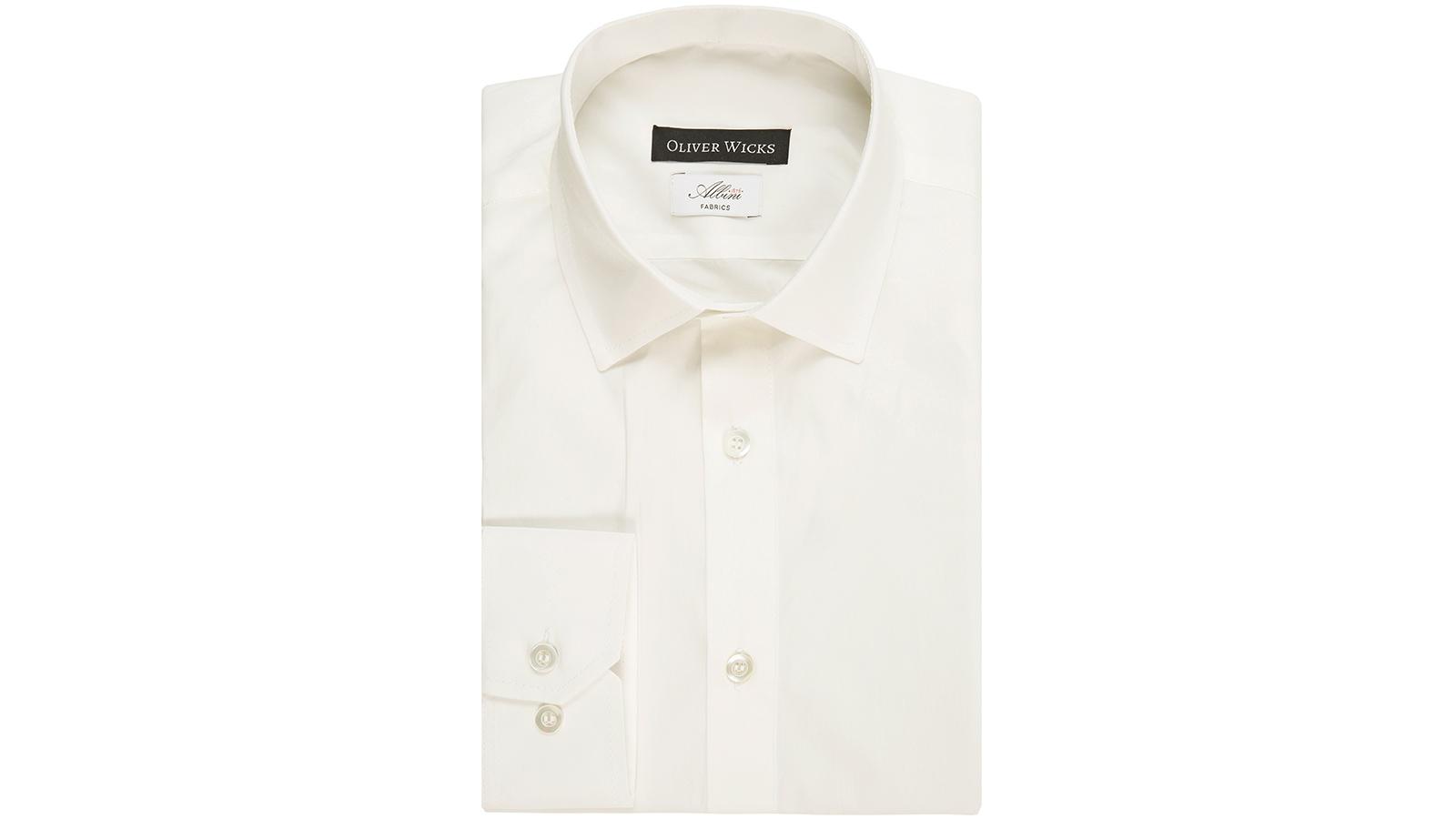 Ivory Cotton Shirt - slider image 1