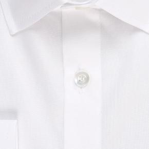 White Pinpoint Shirt - thumbnail image 2