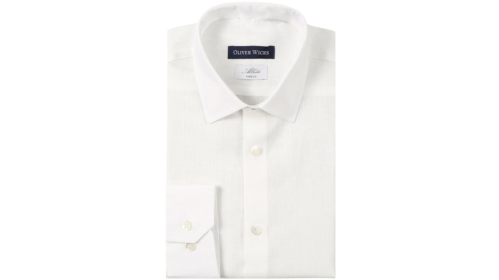 Ivory Linen Shirt - slider image 1