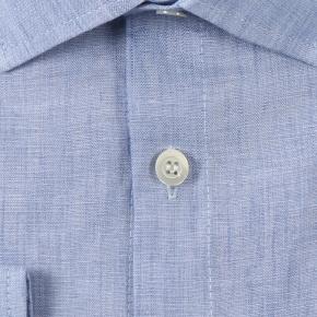 Blue Linen Shirt - thumbnail image 2