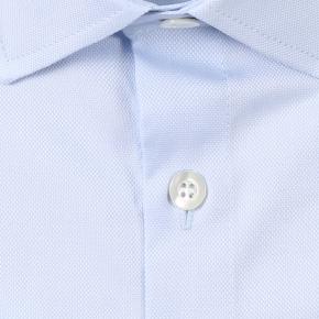 Light Blue Cotton Oxford Shirt - thumbnail image 2