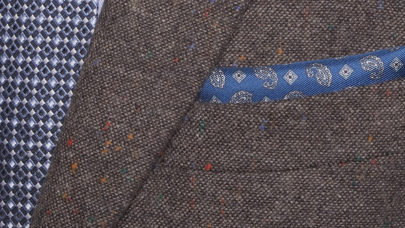 Brown Donegal Tweed Suit - slider image 1