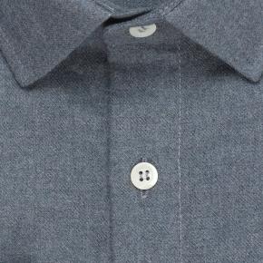 Cobalt Blue Flannel Shirt - thumbnail image 2