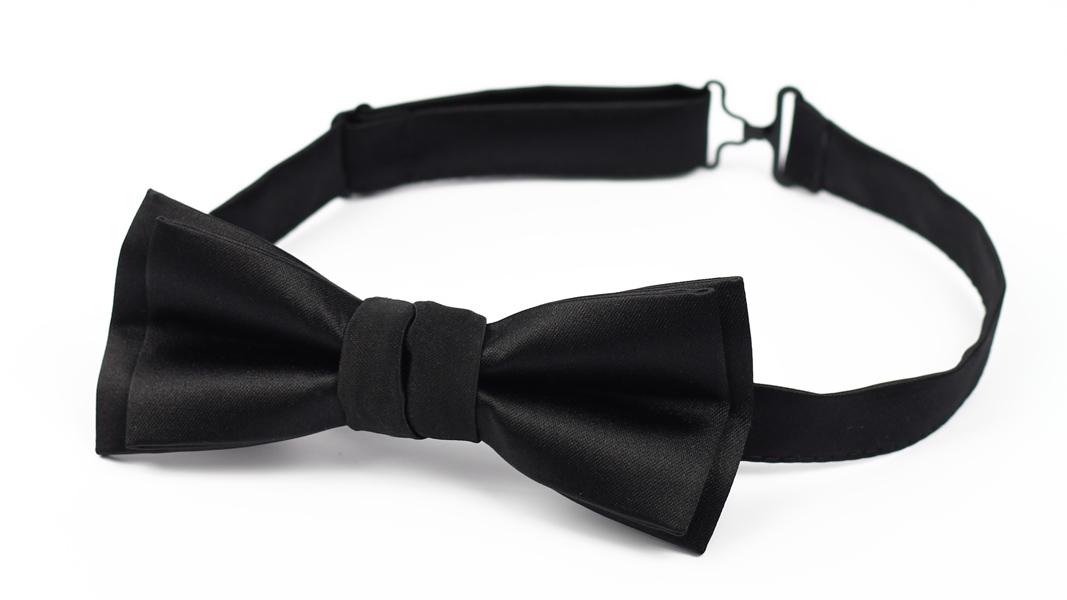 Black Bow Tie - slider image 