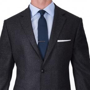 Charcoal Wool Flannel Suit - thumbnail image 2