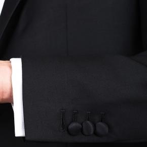 1663 Black Tuxedo with notch lapels - thumbnail image 1