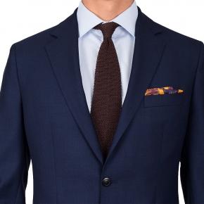 Blue Sharkskin Blazer - thumbnail image 2