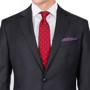 Suit in Solid Charcoal Wool - thumbnail image 1