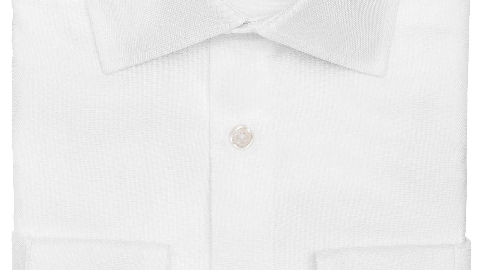 White Cotton Royal Oxford Shirt - slider image 