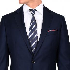 Navy Blue Pick & Pick Blazer - thumbnail image 1