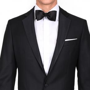 Tuxedo in Black Wool - thumbnail image 2