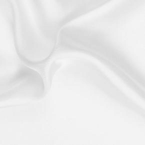 White 100% Silk Pocket Square - thumbnail image 1