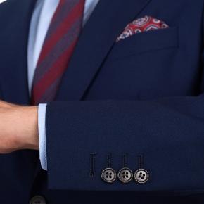 11 oz Navy Twill Suit - thumbnail image 3