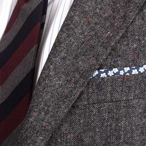 Dark Grey Donegal Tweed Suit - thumbnail image 3