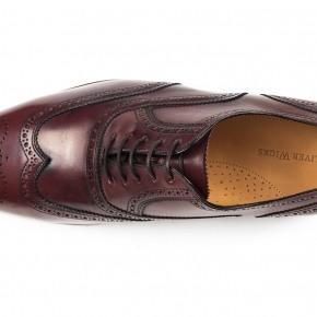 Burgundy Wingtip Oxford - thumbnail image 1