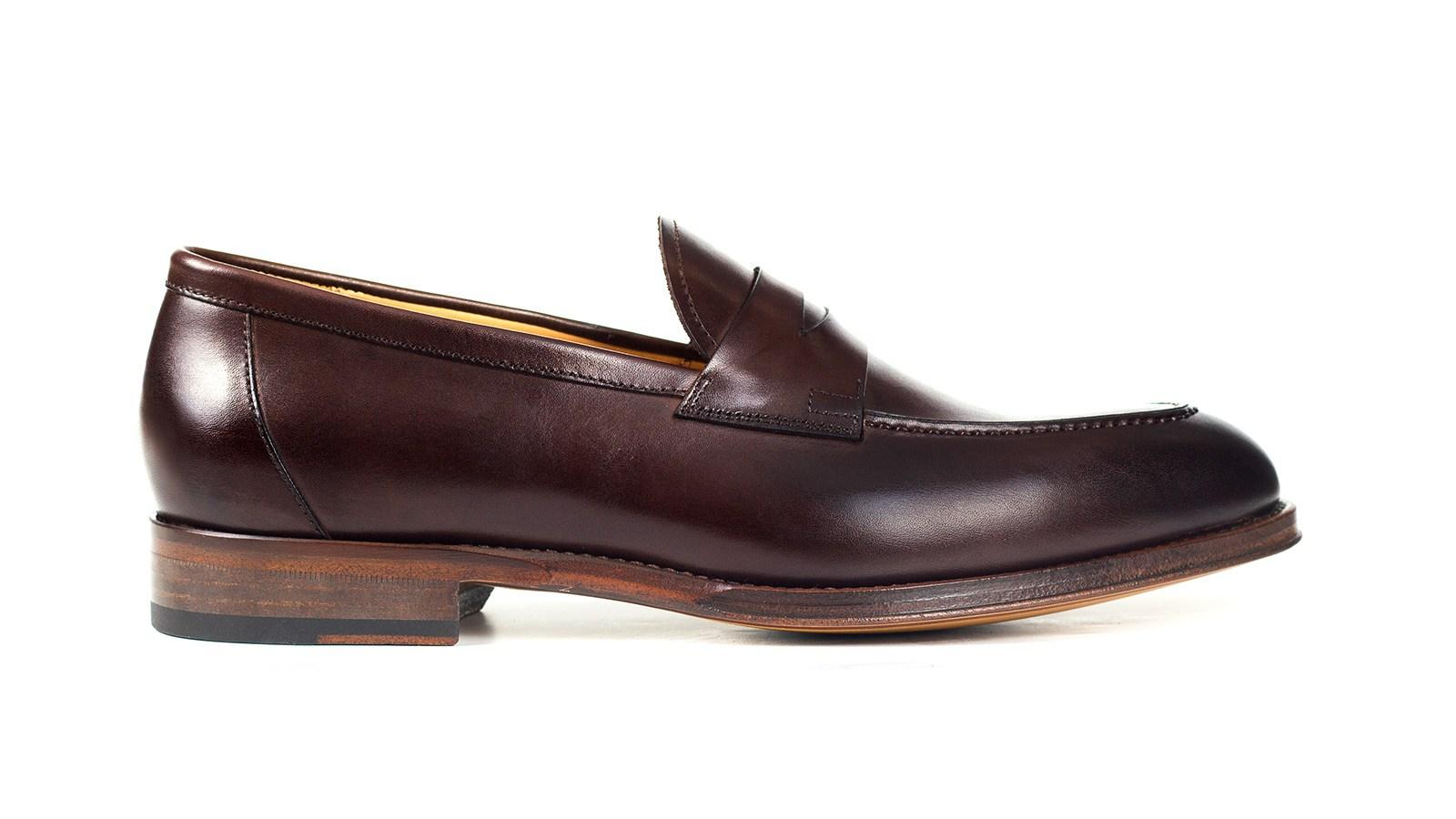 Dark Brown Penny Loafer - slider image 1