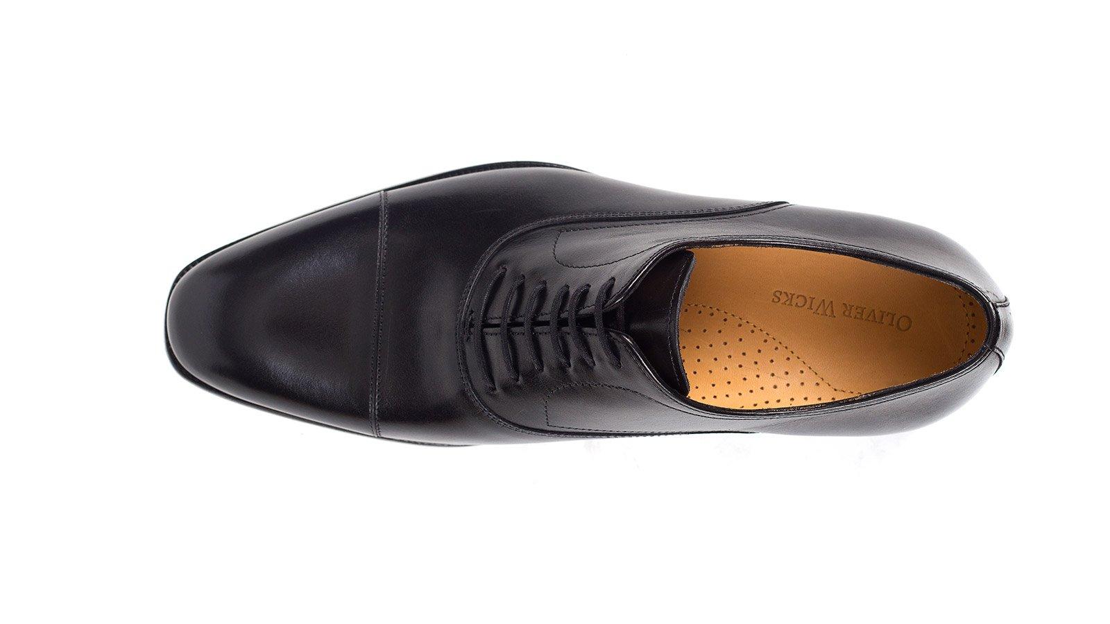 Black Cap-Toe Oxford - slider image 1