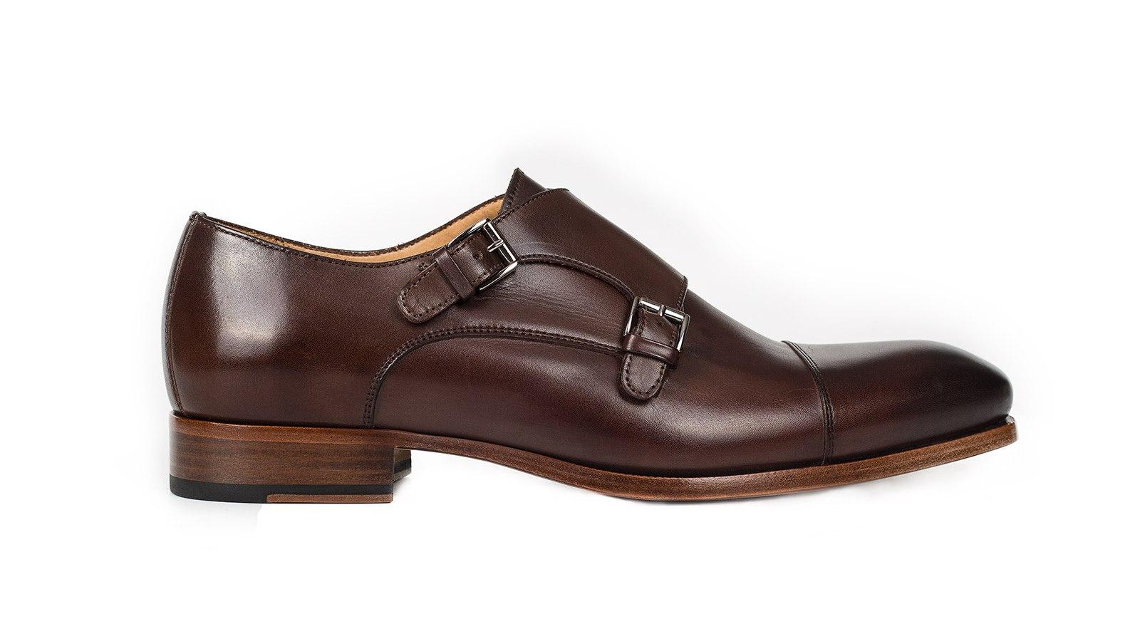 Dark Brown Double Monks - slider image 1