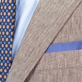 Suit in Khaki Linen - thumbnail image 3