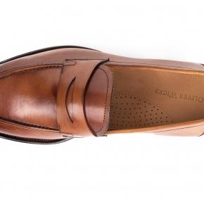 Cognac Penny Loafer - thumbnail image 1