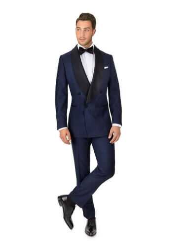 Blue Tuxedo Suit