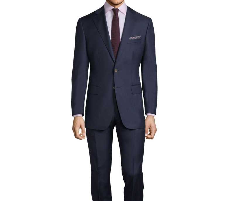 Navy Blue Pick&Pick suit by Oliver Wicks