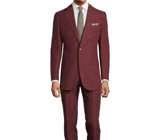 Ruby Linen Suit