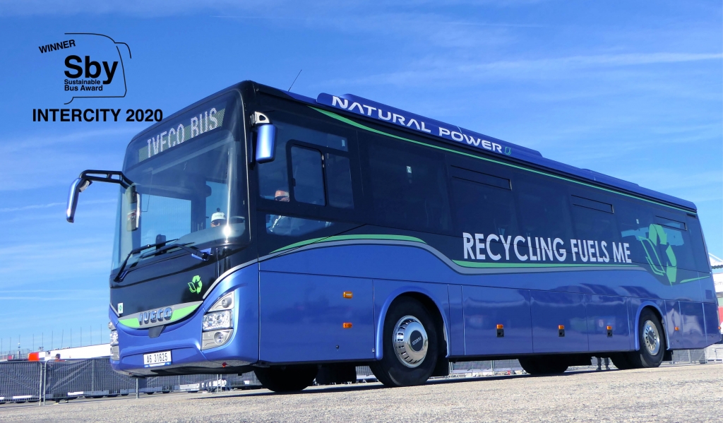 iveco crossway sustainable bus award 2020