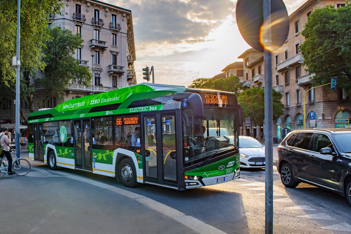 electric bus atm milano