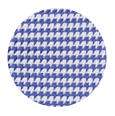 100% Two-Ply Blue Micropatterned Cotton