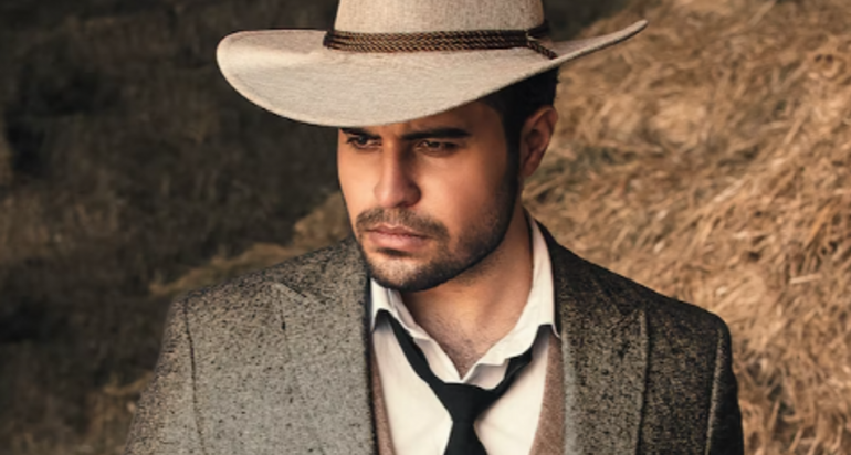 Sharp and Rugged: The Perfect Suit and Cowboy Boot Combo