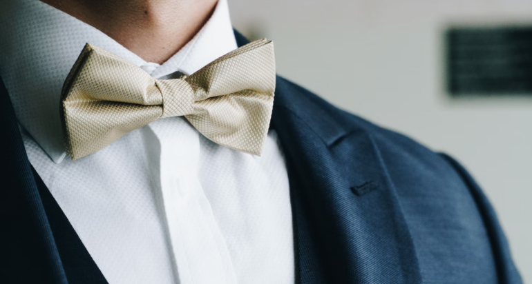 Suited Up in Style The Bow Tie and Suit Look Guide